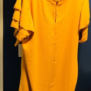 Golden dress. Size 2x